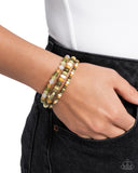 Seed Bead Stack - Green - Paparazzi Accessories