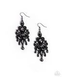 Chandelier Celebration - Black  - Paparazzi Accessories