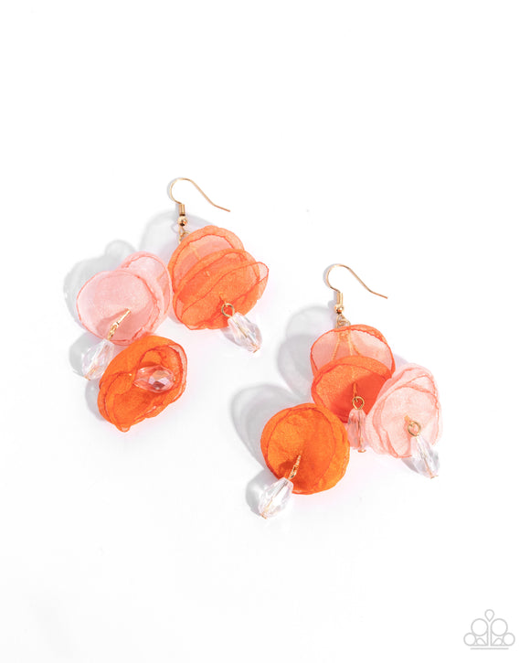 Wonderland Welcome - Orange - Paparazzi Accessories