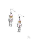 Nutcracker Nostalgia - Multi - Paparazzi Accessories Christmas Earrings