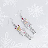 Nutcracker Nostalgia - Multi - Paparazzi Accessories Christmas Earrings