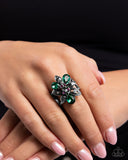 Carefree Corsage - Green - Paparazzi Accessories