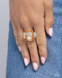 Bridging Bling - Orange - Paparazzi Accessories