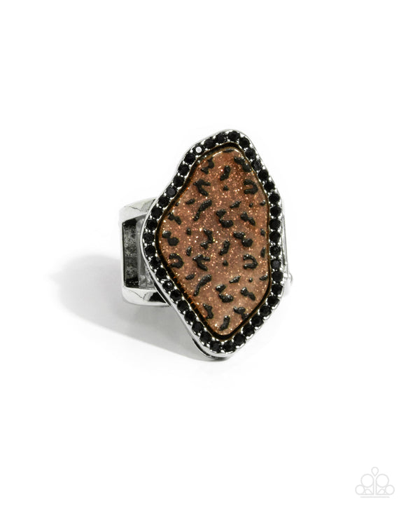 Sporadic Stone - Brown - Paparazzi Accessories