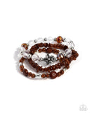 Spellbound Stack - Brown - Paparazzi Accessories