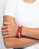 Spellbound Stack - Red - Paparazzi Accessories