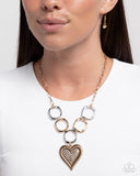 Focused Affection - Gold - Paparazzi Accessories