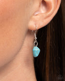 Hopeful Headline - Blue - Paparazzi Accessories Inspirational Necklace