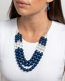 Speckled Statement - Blue