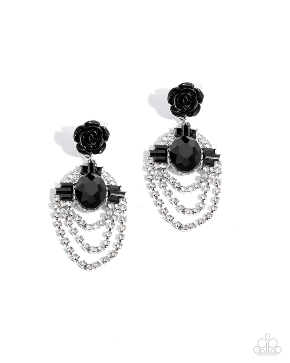 Rosy Rave - Black - Paparazzi Accessories