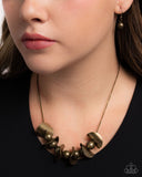 First Come First CURVE - Brass - Paparazzi Accessories