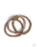 Dreamy Dance - Brown - Paparazzi Accessories