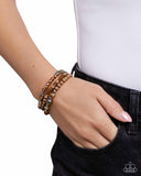 Dreamy Dance - Brown - Paparazzi Accessories