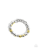Mixed Company - Yellow - Paparazzi Accessories
