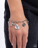 Positive Outlook - Silver  - Paparazzi Accessories