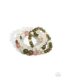 Simplistic Stack - Green  - Paparazzi Accessories