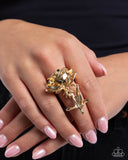 Rose Period - Gold - Paparazzi Accessories