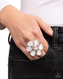 Glitter in the Air - White - Paparazzi Accessories