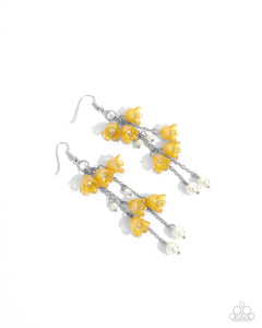 Suspended Sophistication - Yellow - Paparazzi Accessories