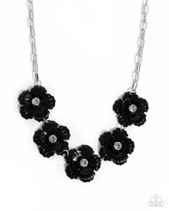 Flower Chain - Red - Paparazzi Accessories Preclaim