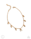 Stargazing Night - Gold - Anklet