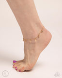 Stargazing Night - Gold - Anklet