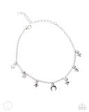 Stargazing Night - Silver - Anklet