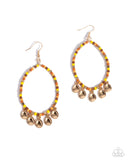 Teardrop Title - Orange