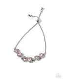 Angelic Afterlife - Pink - Lariat Style Bracelet