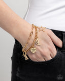Team Spirit - Gold - Paparazzi Accessories