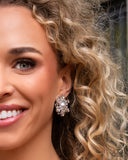Relatable Radiance - White - Clip-ons Earrings