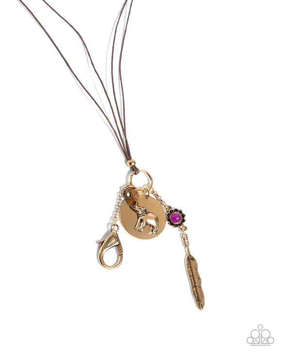 Free-Spirited Fate - Gold - Lanyard