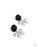 Rosette Rarity - Black - Paparazzi Accessories