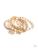 Feminine Charm - Gold - Paparazzi Accessories