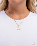 Adorable Ace - Gold  - Tennis Racket Necklace