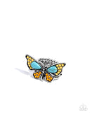 Aerial Acceleration - Yellow - Butterfly Ring
