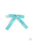 Sophisticated Strategy - Blue - Paparazzi Accessories Hair Bow