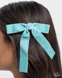 Sophisticated Strategy - Blue - Paparazzi Accessories Hair Bow