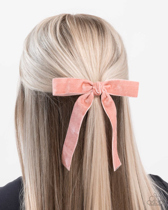 Sophisticated Strategy - Pink - Paparazzi Accessories Hair Bow