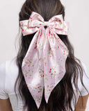 Fluttering Flowers - Pink - Paparazzi Accessories Hair Bow