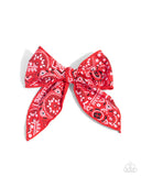 Bandana Bravado - Red  - Bow