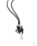 Tilted Tranquility - Black - Lanyard