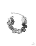 Hammered Hangout - Silver