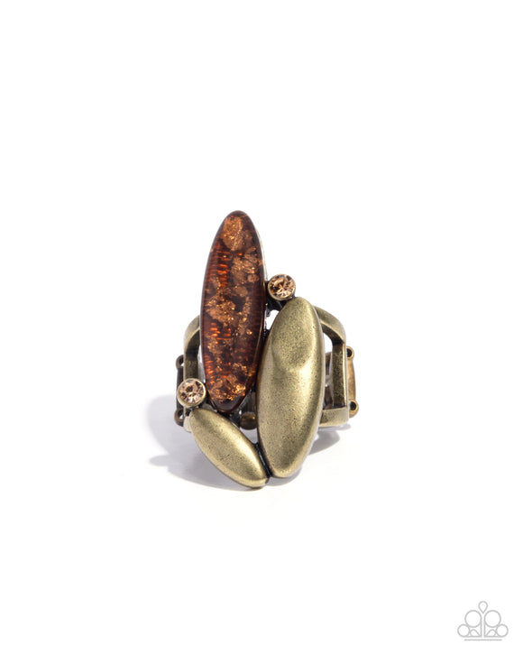 Stacked Sass - Brass