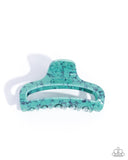 Marbled Model - Blue - Claw Clip