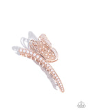 Pastoral Pearls - Rose Gold -  Butterfly Claw Clip