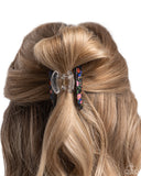 Floral Formal - Black- Claw Clip