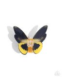 Monarch Model - Yellow - Butterfly  Claw Clip