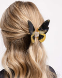 Monarch Model - Yellow - Butterfly  Claw Clip