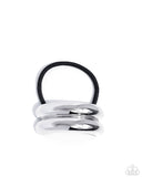 Headlining Hair Toss - Silver - Hair Tie